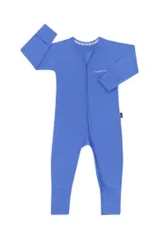 [Bonds] Bonds Newbies Zip Wondersuit in Blue Note Size: 0-3 Months, Aussie Cotton 0-3 Months Blue Note