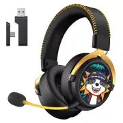 Gaming Headset with Microphone PS5 Headset Gaming Headphones Wireless He [New!!]