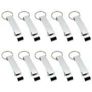 16pcs aluminum beer bottle openers premium metal keychain bottle opener bulk so