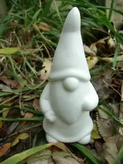 Latex gnome mold plaster cement concrete rubber elf mould 5" x 2"