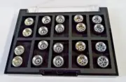 CUSTOM WHEELS 5 SETS ALLOY STAGGER FITS ON HOT WHEELS 1/64 CARS NEW SET BBS 1