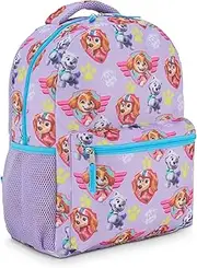 [Nickelodeon] Paw Patrol Allover Print Backpack - Adventure Awaits with Chase, Skye, Marshall, Rubble, Rocky, Zuma, Everest, and Ryder