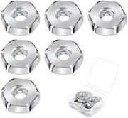 6pcs Saw Bar Nuts for STIHL MS170 MS170C MS171 MS180 MS181 MS192T MS200 MS200T MS210 MS211 MS230 MS231 Sprocket Cover Chainsaw Nut Saw Chain Nut