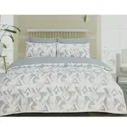 Funky Geo Blush Polyester Cotton Quilt Cover Set (Queen, King)