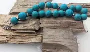 Howlite turquoise Tesbih Worry Bead Komboloi genuine handmade