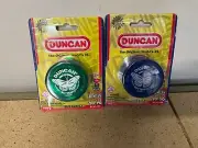 Toys Duncan Butterfly Yo-Yo Set Of 2 Blue & Green 3124BU C30