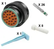 Deutsch HDP20 Series P26-24-23SN Connector Kit