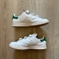 在飛比找蝦皮購物優惠-二手｜ADIDAS 愛迪達 STAN SMITH 魔鬼氈 休