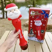 Electric Bubble Machine Automatic Blowing Maker Machine Santa Claus ingenious