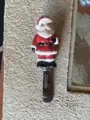 Vintage HARRY & DAVID Spreaders Knives Santa Clause Christmas HOLIDAY