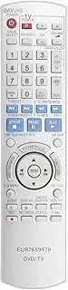 EUR7659Y70 Remote Control Replacement for Panasonic DVD VCR Recorder DMR-ES45 DMR-ES46 DMR-ES45V DMR-ES46V DMR-ES46VS DMR-ES35V DMR-ES35VP DMR-ES35VPC DMR-ES36V DMR-ES35 DMR-ES25 DMR-ES25S