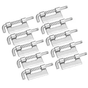 Spring Loaded Latch Pin, 10Pcs 1.97" - Stainless Steel Right-Handed without Hole