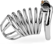 Metal Chastity Cage Chastity Device Invisible Lock Male Anti-escape Chastity Cock Cage Men Penis Exercise Cock Cage Bondage Gear Accessories for Couple