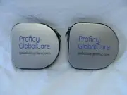 2 NEW GE FANUC HARD SIDED ZIPPERED CD CASE 12 CD CAPACITY