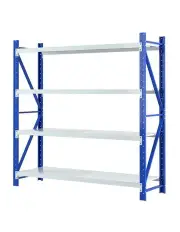 [Giantz] Garage Shelving Warehouse Rack 2x2m in Black