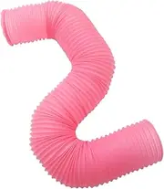 VICASKY 1pc Pet Channel Stretchable Hamster Tunnel Pet Play Tunnel Tube Small Chinchilla Pipe Guinea Pig Hideouts Guinea Pigs Play Telescopic Tubes Indoor Pink Mini Plastic Pink
