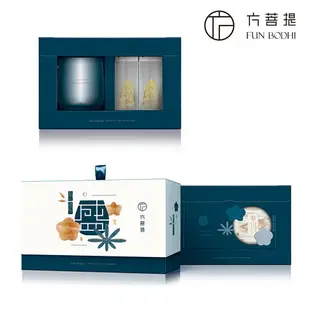 【方菩提】盛-嚴選台灣香水蓮花茶10入+雙層透明杯 禮盒組 伴手禮 母親節禮盒