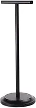 Headset Stand Headset Holder Aluminum Alloy Headphone Stand Universal Gaming Headset Holder Earphone Holder Table Desk Display Rack Headset Stand Desktop Headset Holder (Color : Black)