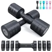 Adjustable Dumbbells Hand Weights Set: Sportneer 1 Pair 0.9-4.5KG (0.9-2.3KG) Fa