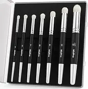 Dry Brush Miniature Painting, 7 Sizes Professional Drybrush Set with Storage Case, Hobby Detail Paint Brushes for Tabletop & Wargames Miniature Model Painting