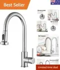 WELS Kitchen Taps Pull Out 2-Mode Spray Basin Mixer Tap 360° Swivel Laundry S...