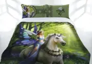Anne Stokes Realm Of Enchantment Double bed Quilt Cover Set