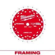 7-1/4 In. X 24-Tooth Carbide Framing Circular Saw Blade