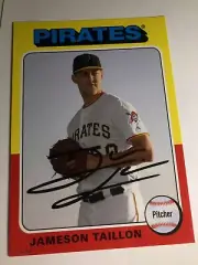 2019 Topps Archives Jumbo 5x7 Jameson Taillon Pirates 185 01/49