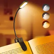 USB Book Reading Light Flexible LED Lamp Laptop Computer Clip On Bed Desk Table