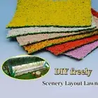 30x20cm Artificial Plants Grass Turf Paper Micro Landscape Model Layout Lawn Sew