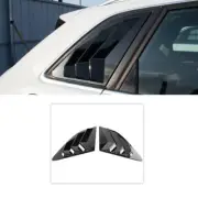 Glossy Black Rear Window Louver Shutter Cover For Audi A3 Hatchback 2013-2019