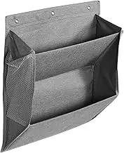 CHILDWEET Double Wall Mounted Shoe Rack with Hooks Space Saving Oxford Cloth Organizer for and Outdoor Use Multi-functional Shoe Wall Rack for Garage