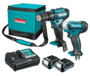 Makita CLX239 - 12V Max 2 Piece Drill/Driver Combo Kit (2 x 1.5Ah)