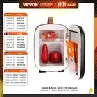 4L Mini Desk Fridge Car Refrigeration Keep Cooler Portable Cosmetics Warm Heat
