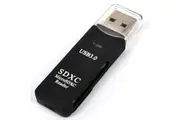 Astrotek USB 3.0 Card Reader for SD and Micro SD Black Colour