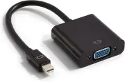 NXT Technologies NX29744 0.5' Mini DisplayPort/VGA Audio/Video Adapter Black