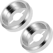BESPORTBLE 2pcs Gas Stove Knob Base Replacement for Kitchen Cooktop Smooth Rotating Control Knobs Design for Safe Cooking