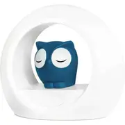 Zazu Lou Owl 20cm Voice Activated Night Light/Soother for 0m+ Baby/Infant Blue