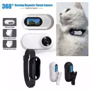 Cat Collar Camera For Pet Cameras & Monitors With Wide Angle Lens Mini Camera