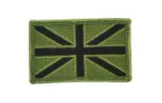 Patch patches flag embroidered iron on uk union jack british camo tactical ref2