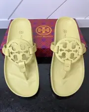 Authentic Tory Burch - Miller Cloud - Butter Yellow - Size 5.0
