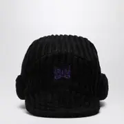 [Needles] Black wool visor hat One size Black