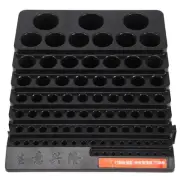1X(Drill Bit Storage Box Milling Cutter Saving Space Drill Finishing Holder5360