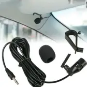 Black 3.5mm Microphone Car Radio Stereo Bluetooth Compatible Enabled Audio Best