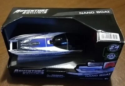 Adventure Force 6" Outer Limits Blue Battery Remote Control Nano Boat RC NEW