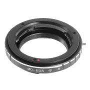 Black AF Confirm Minolta MD MC Lens for EOS Adapter Ring 7D 60D 70D