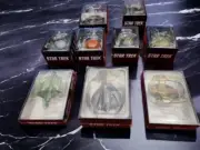 STAR TREK EAGLEMOSS STARSHIP Lot 9 Ships+ Collectible Space Ships SEALED NIB !