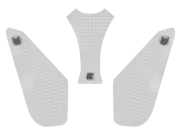 Eazi-Grip Kawasaki Ninja 400 Tank Grips (Clear) (+Free Center Tank Pad)
