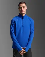 Ignition Haptic 1/4 Zip, 2XU, XS, Surf/Silver Reflective, Male