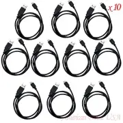 10 Micro USB Fast Travel Battery Phone Charger Data Sync Cable For Cell Phone